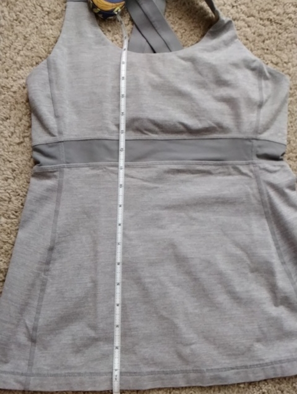 Lululemon Women’s Gray Scoop Neck Tank Top - Picture 4 of 6